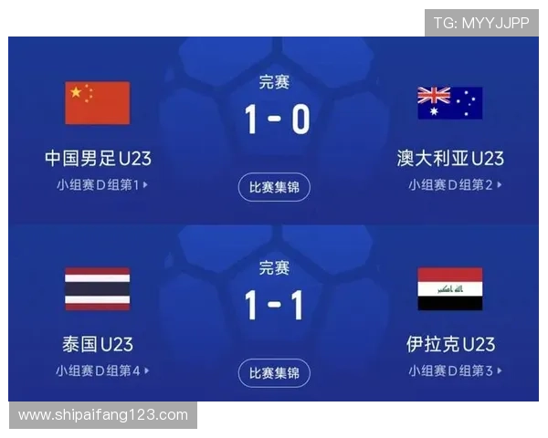 中国U23以4球创历史进决赛进球最少纪录